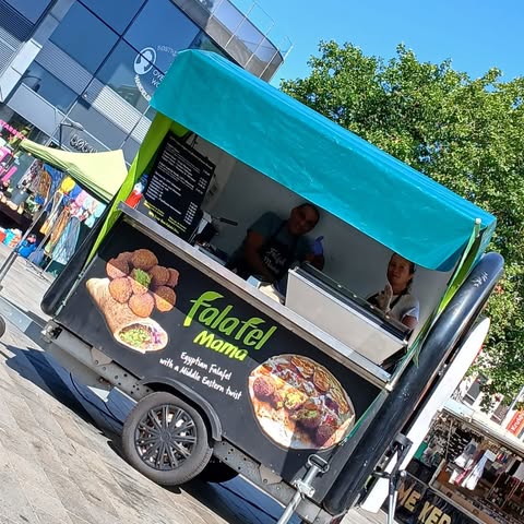 Falafel Mama cart